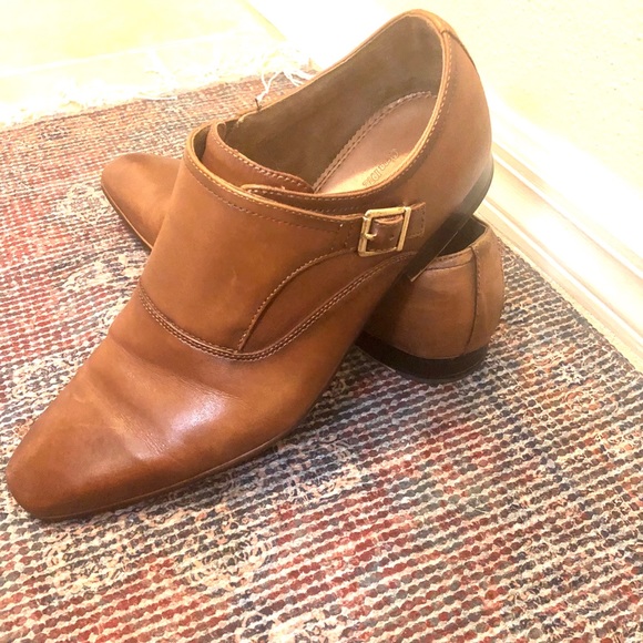 Aldo Other - Aldo Men’s Cognac Hairasa Side Buckle Dress Shoe